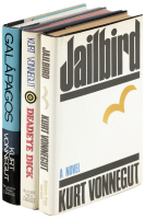 Three books by Kurt Vonnegut