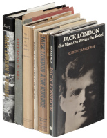 Group of books about Jack London