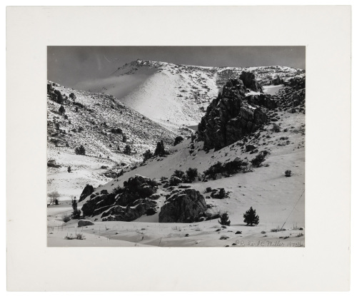 {Snowy Mountain and Granite Outcrop]