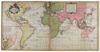 Nova et Accuratissima Totius Terrarum Orbis Tabula Nautica Variationum Magneticarum Index juxta Observationes Anno. 1700 Habitas Constructa per Edm: Halley