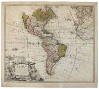 Americae Mappa Generalis Secundum Legitimas Projectionis