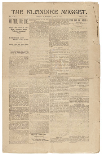 The Klondike Nugget, Vol. 2 No. 33