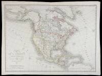 Carte de l'Amerique Septentriole Dressée pour l'intelligence de l'histoire générale des Voyages de La Harpe