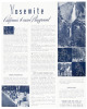 Four brochures relating to Yosemite - 4