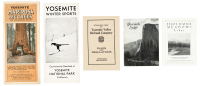 Five brochures relating to Yosemite