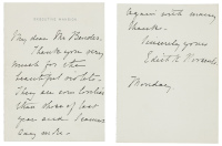Autograph Note Signed