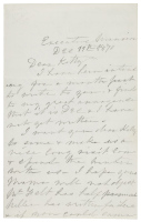 Autograph Letter Signed