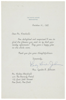 Typed Letter Signed to Walter Winchell
