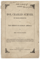Speech of Hon. Charles Sumner, of Massachusetts, on the Cession of Russian America to the United States