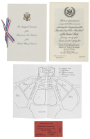 Four Invitations to Presidential Inaugurations