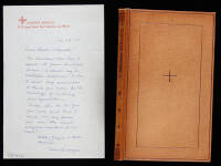 The Book of Esther, with letter from Valenti Angelo