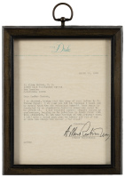 Typed letter, signed by Arthur Rubinstein