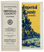Automobile Road Map Touring Imperial County, California [with] Imperial County, California brochure
