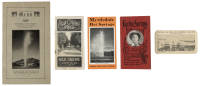 Five items relating to California hot springs