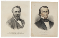 Four Presidential portraits from Currier & Ives