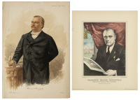 Five Presidential portraits