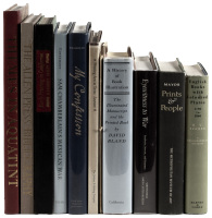 11 volumes concerning art, printing and history
