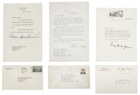 Three Signed Typed Letters by First Ladies