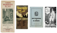 Four brochures relating to Yosemite
