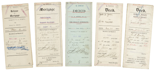 Archive of California mortgages and land deeds
