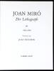 2 Volumes of Mir&oacute;'s Lithographs - 3