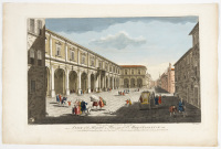 A View of the Hospital & Piazza of St. Mary at Florence