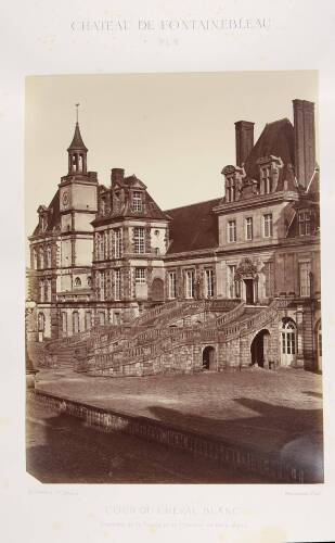 Les Chateaux Historiques, Fontainebleau, Exterieur & Interieur: Vues d&rsquo;Ensemble, Details D&rsquo;Ornementation et de Decoration, Plafonds, Tentures, Meubles
