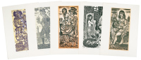 Collection of thirty prints by Remo Wolf