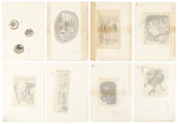 Twelve sketches by Tarō Ogi