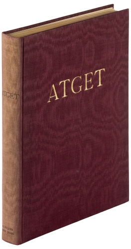 Atget: Photographe de Paris