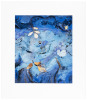 Leaves and Blue Pool, Abstraction #6
