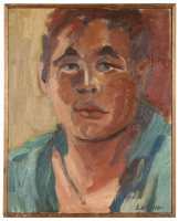 Painting of anonymous man