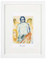 Ulysses inspired lithograph