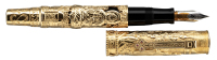 OMAS: Triratna 18K Yellow Gold Limited Edition Fountain Pen