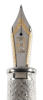 DAVID OSCARSON: Trellis Collection Grey Enamel and Sterling Silver Limited Edition Fountain Pen - 2