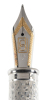 DAVID OSCARSON: Trellis Collection Light Blue Enamel and Sterling Silver Limited Edition Fountain Pen - 2