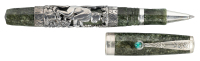 MONTEGRAPPA: Oriental Zodiac Monkey Sterling Silver Limited Edition Rollerball Pen