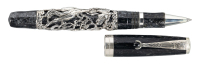 MONTEGRAPPA: Oriental Zodiac Horse Sterling Silver Limited Edition Rollerball Pen
