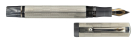 MONTEGRAPPA: Privilege Deco Sterling Silver Fountain Pen