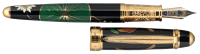 DAVID OSCARSON: Consider the Lilies Opaque Black Limited Edition Fountain Pen