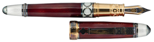 DAVID OSCARSON: Henrik Wigstrom Trophy Collection (Red) Limited Edition Fountain Pen