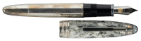 MONTBLANC: Soulmakers for 100 Years Sterling Silver and Granite Limited Edition Fountain Pen