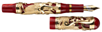 MONTEGRAPPA: Eternal Bird 18K Gold Limited Edition Fountain Pen