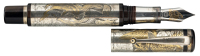 MONTEGRAPPA: Animalia Sterling Silver Limited Edition Fountain Pen
