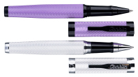 CONKLIN: Lot of Seven Herringbone Rollerball Pens