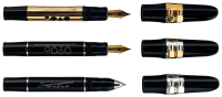 DELTA: Adolph Sax Limited Edition Fountain Pens and Rollerball * Lot of Three Pens