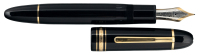 MONTBLANC: Meisterstuck 149 Black Resin Fountain Pen