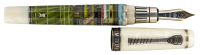 KRONE: Wimbledon Celluloid and Sterling Silver Limited Edition Fountain Pen
