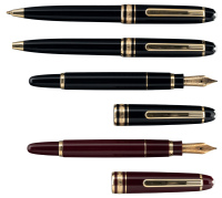 MONTBLANC: Hommage a Wolfgang Amadeus Mozart * Two Fountain Pens and Two Ballpoints * Lot of Four Pens