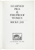 Three works by Ricky Jay - 9